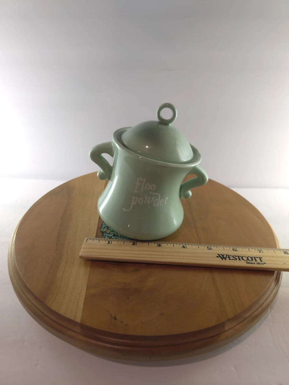 Floo Powder Ceramic Jar with Lid By Litjoy, Harry Potter Wizarding World
